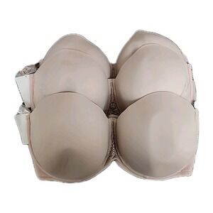 Vanity Fair Beauty Back Underwire Strapless Bra 74380 Rose 38H $50 MSRP LOT of 3